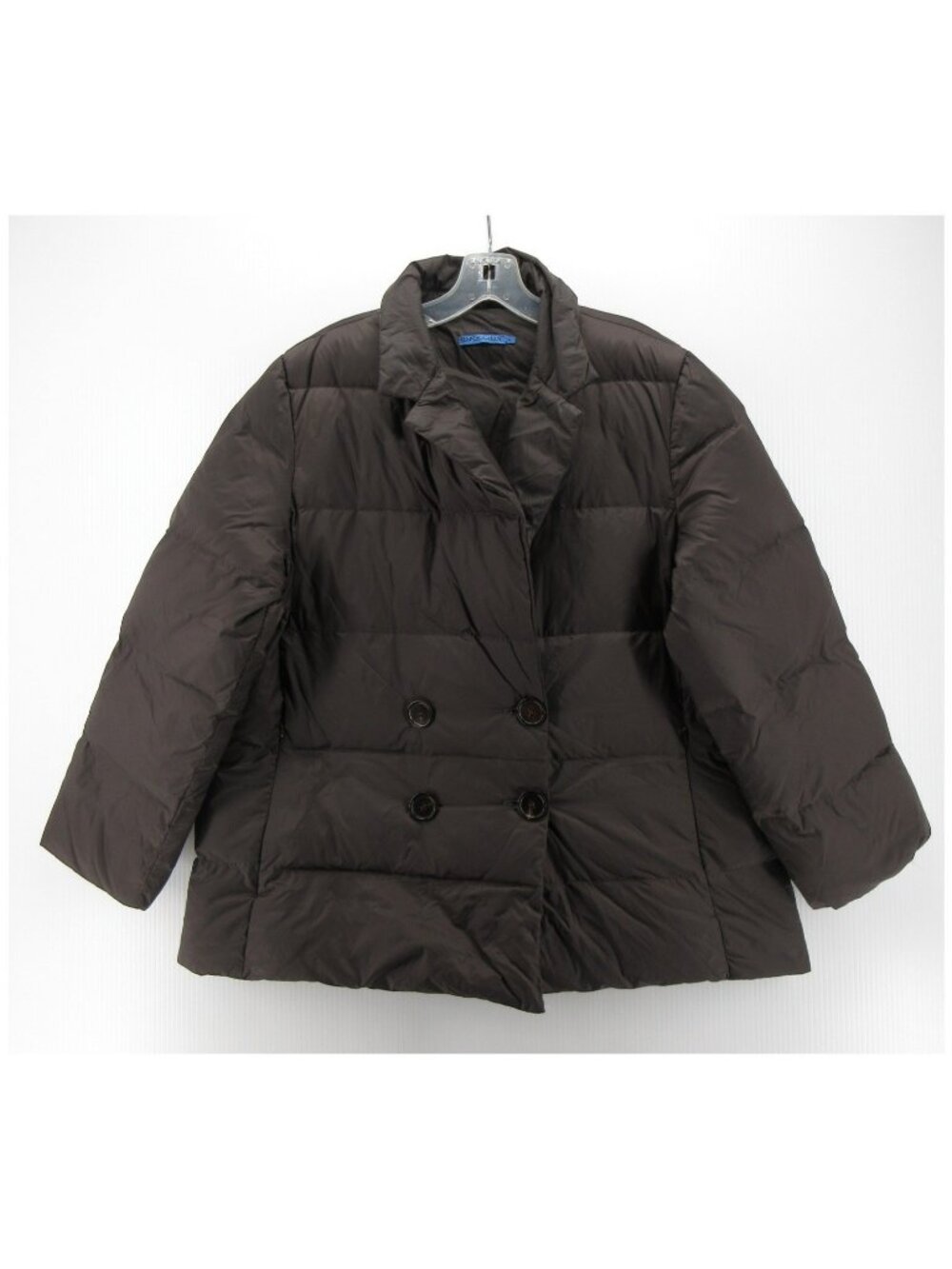 J McLaughlin Jacket XL Goose Down Puffer Double Breasted Quilted